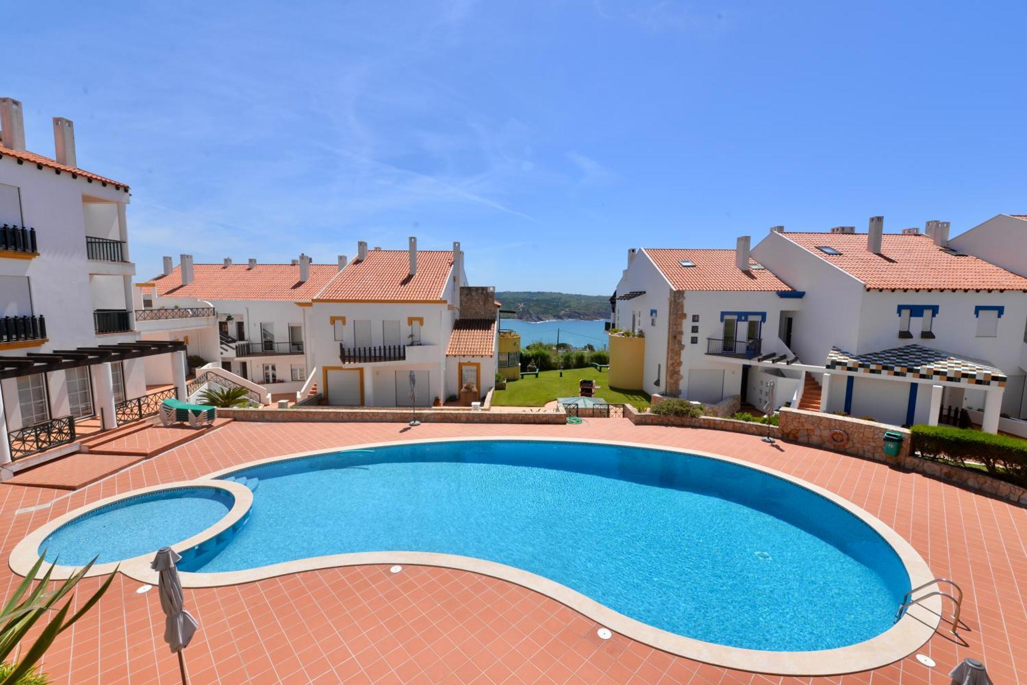 Paddle - Sea View Apartment With 3 Pools, Tennis & Squash Court São Martinho do Porto Extérieur photo